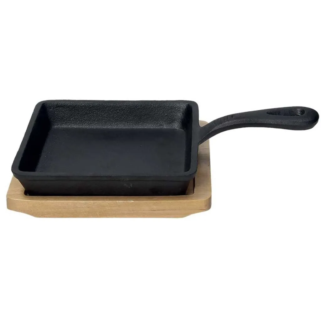 Tognana Porcellane W8458X7FUTA, Quadratisch, Allzweckpfanne, Schwarz, Fusion Taste, Eisenguss, Keramik, Gas, Halogen, Induktion, Versiegelte Platte 3 Tognana Porcellane W8458X7FUTA, Quadratisch, Allzweckpfanne, Schwarz, Fusion Taste, Eisenguss, Keramik, Gas, Halogen, Induktion, Versiegelte Platte