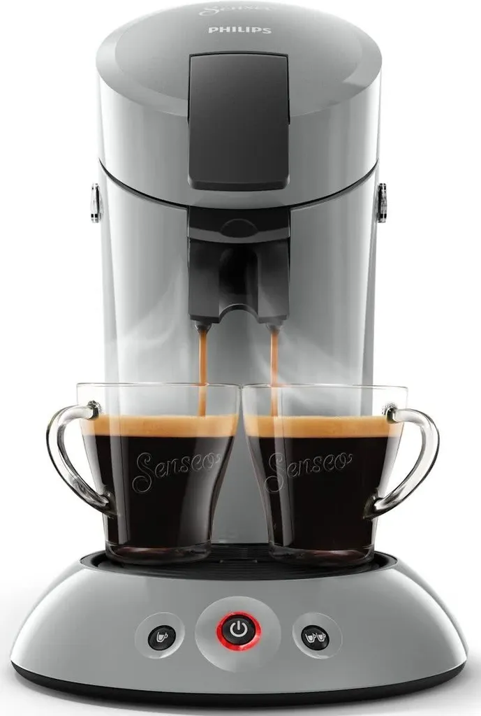 Philips Senseo Kaffeepadmaschine HD 6553/70 Original, Farbe Hellgrau 8 Philips Senseo Kaffeepadmaschine HD 6553/70 Original, Farbe Hellgrau – Bild 6