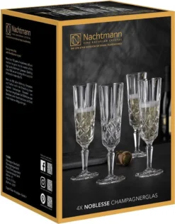Nachtmann Champagnerglas Set/4 617/9 Noblesse UK/4 104248 -Haushaltswaren Store e59b6ce2deef8e937dd6ef45a298d90f