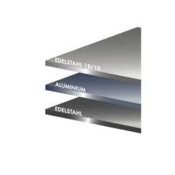 ILIOS Kochkunst Sauteuse Mehrschicht, ø: 240 Mm, Unbeschichtet 9 ILIOS Kochkunst Sauteuse Mehrschicht, ø: 240 Mm, Unbeschichtet -Haushaltswaren Store e61cc74d4086df46b1f76ce114bffab7