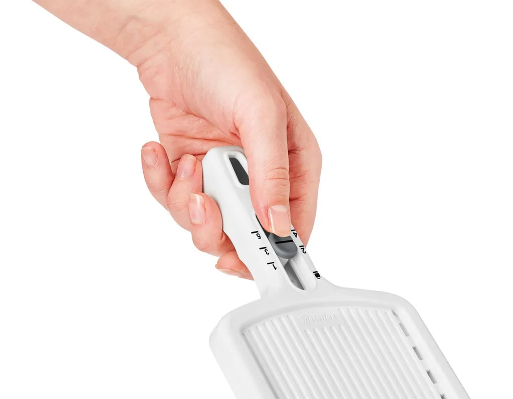 Gemüsehobel Küchenreibe Gurkenhobel Kartoffelschneider Küchenhobel 6 Stufen Weiß 5 Gemüsehobel Küchenreibe Gurkenhobel Kartoffelschneider Küchenhobel 6 Stufen Weiß – Bild 3