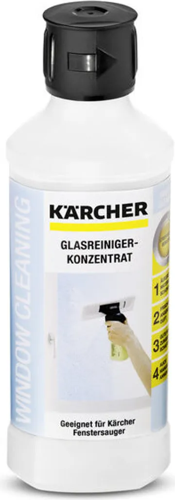 Kärcher WV 6 Plus Fenstersauger über 100 Min Akkulaufzeit Und Schnellladegerät Inkl. 2x Glasreiniger RM500 4 Kärcher WV 6 Plus Fenstersauger über 100 Min Akkulaufzeit Und Schnellladegerät Inkl. 2x Glasreiniger RM500 – Bild 2