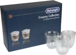 De'Longhi Delonghi Creamy Collection Box 6er Set Cappuccino Gläser DLSC301 (1er Pack) -Haushaltswaren Store e6f08a7dc082569467640b65ad99d3c7
