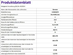 Siemens Kopffreihaube LC65KA670 - IQ300, Schwarz, 60 Cm -Haushaltswaren Store e72609011a05de346fb3db959ccae61b