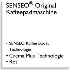 Philips Senseo Kaffeepadmaschine HD 6553/80 Original, Farbe Rot 24 Philips Senseo Kaffeepadmaschine HD 6553/80 Original, Farbe Rot -Haushaltswaren Store e7a86882ae62062792077eb384b632a3
