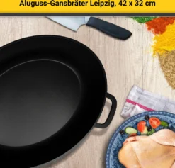 Karl Krüger 23042 Aluguss Gansbräter Leipzig 42 Cm, Schwarz 13 Karl Krüger 23042 Aluguss Gansbräter Leipzig 42 Cm, Schwarz -Haushaltswaren Store e7d8830a0765d08475fe9eb55e7dfc83