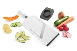 Gemüsehobel Küchenreibe Gurkenhobel Kartoffelschneider Küchenhobel 6 Stufen Weiß 12 Gemüsehobel Küchenreibe Gurkenhobel Kartoffelschneider Küchenhobel 6 Stufen Weiß -Haushaltswaren Store e7dd6f9c9a37d429f47d60d3861bfa22