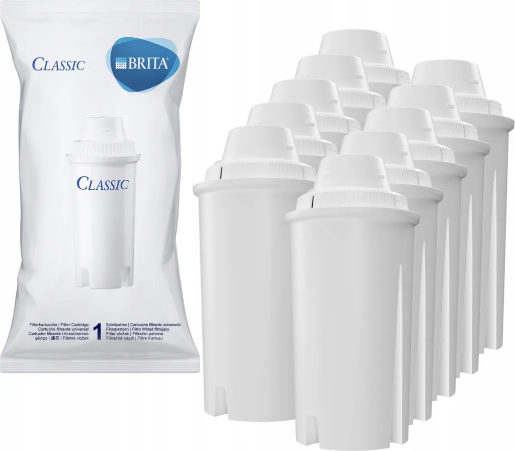Filterkartuschen „Classic Pack 10“ BRITA 3 Filterkartuschen „Classic Pack 10“ BRITA