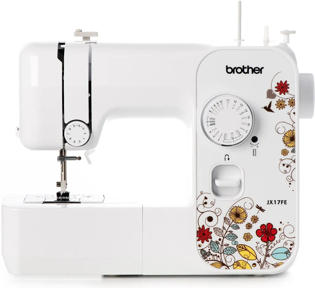 Brother JX17FE (Fantasy Edition) Nähmaschine Mit 17 Nähprogramme, Nutz- Elastisch- Und Dekorativstiche, Anfänger, Freiarm, Automatisches Nähen, Elektrische Handheld Nähmaschinen Geeignet Für Kleidung 6 Brother JX17FE (Fantasy Edition) Nähmaschine Mit 17 Nähprogramme, Nutz- Elastisch- Und Dekorativstiche, Anfänger, Freiarm, Automatisches Nähen, Elektrische Handheld Nähmaschinen Geeignet Für Kleidung – Bild 4