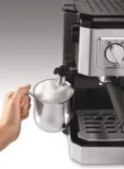 De'Longhi DeLonghi BCO421.S Kombi-Kaffeemaschine, Farbe: Schwarz -Haushaltswaren Store e841bc72a6f3863d44b89ba10898f473