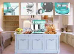 Melange Chef Küchenmaschine Grün, Blau, Rosa -Haushaltswaren Store e871af36f81fd10eb4ebca05329dc56e