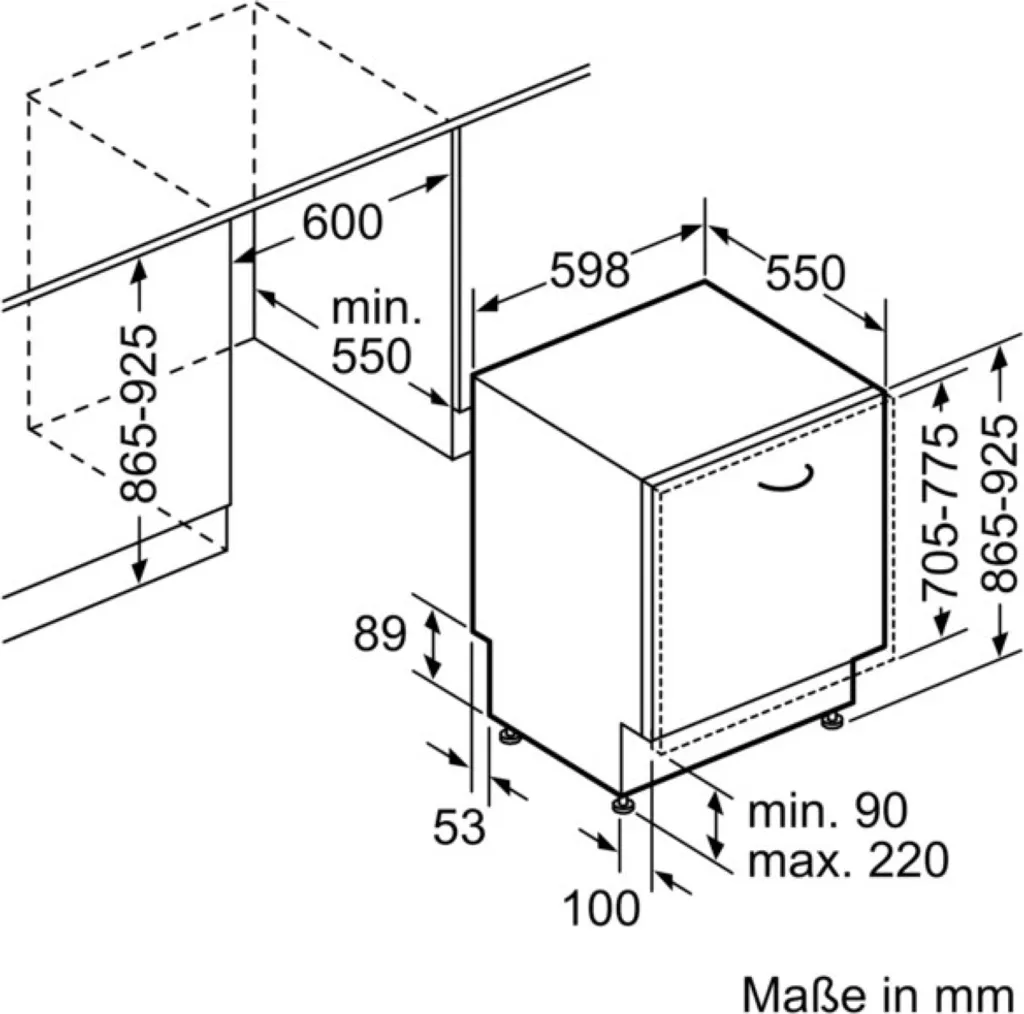 Bosch SBV4HAX48E Einbau-Geschirrspüler, Vollintegrierbar, 60 Cm, SuperSilence 11 Bosch SBV4HAX48E Einbau-Geschirrspüler, Vollintegrierbar, 60 Cm, SuperSilence – Bild 9