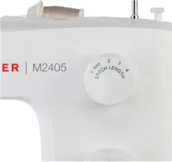 Singer M2405 Nähmaschine 8 Stiche 4-stufiges Knopfloch Metallgehäuse Leicht -Haushaltswaren Store e93196067d80b84241212e0d6b38fd5f