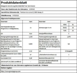 Gorenje GV 520 E 10 EB, Voll Integriert, Slimline (45 Cm), Schwarz, 11 Maßgedecke, 47 DB, Eco 45 ºC, Intensive 60 ºC, Schnell, Spülen, Standard 60 °C -Haushaltswaren Store e978e96c346d0ec40d39f7b557e146d3