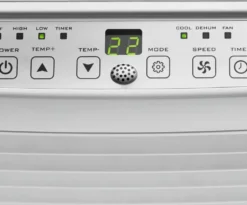 Clatronic Klimagerät CL 3671 Mit LED-Display - Farbe: Weiß - Funktionen: Kühlen, Entfeuchten, Gebläse - 780 W - Inkl. 1,5 M Abluftschlauch + Fensterabluft-Kit + Infrarot-Fernbedienung; 263 807 -Haushaltswaren Store e99a7b7c4231cf1a6445eeb1cb8a1057