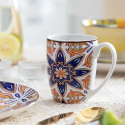 Vancasso Tafelservice Porzellan, JASMIN 16 Teiliges Essgeschirr Kombiservice, Handbemaltes Geschirrset Für 4 Personen, Böhmischer Stil 18 Vancasso Tafelservice Porzellan, JASMIN 16 Teiliges Essgeschirr Kombiservice, Handbemaltes Geschirrset Für 4 Personen, Böhmischer Stil -Haushaltswaren Store e9f801ad69f3264e323646cf99f1a8ca