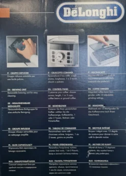 De'Longhi DeLonghi ECAM 22.110B MagnificaS Kaffeevollautomat Schwarz -Haushaltswaren Store ea0523474da8d49b14c6f8818d280d39