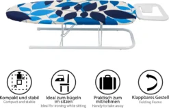 ONVAYA Tischbügelbrett | Mini Bügelbrett | Bügeltisch | Kleines, Platzsparendes Bügelbrett 13 ONVAYA Tischbügelbrett | Mini Bügelbrett | Bügeltisch | Kleines, Platzsparendes Bügelbrett -Haushaltswaren Store ea23389c1ec880cb24758946af07bcb6
