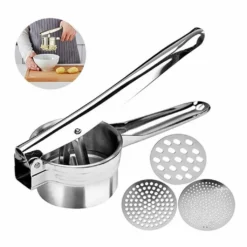3 In 1 Edelstahl Kartoffelpresse Spätzlepresse Spaghettieispresse Mit 3 Locheinsätzen Kartoffel Ricer Masher Obstpresse Professionelle 13 3 In 1 Edelstahl Kartoffelpresse Spätzlepresse Spaghettieispresse Mit 3 Locheinsätzen Kartoffel Ricer Masher Obstpresse Professionelle -Haushaltswaren Store ea24fb0b924eab57c4a7b1ffede1d61c