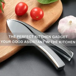 LOZAYI Knoblauchpresse,15,5 Cm Knoblauch- Und Ingwerpresse Mit Ergonomischem Griff Aus Zinklegierung, Praktischer, Rostfrei Und Leicht Zu Reinigen, -Haushaltswaren Store eb0450070b325742001ea316e730a23e