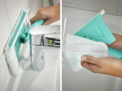 Leifheit Fliesen- Und Wannenwischer Bath Cleaner Micro Duo Telescope 125 -Haushaltswaren Store eb786405e5518de94d94eb24a031ae40