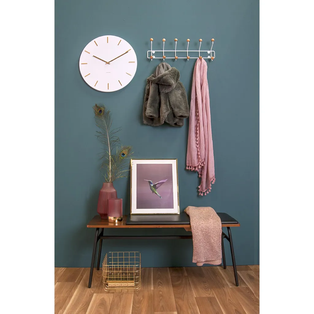 Karlsson Wanduhr Charm45 X 3,5 Cm Stahl Weiß 6 Karlsson Wanduhr Charm45 X 3,5 Cm Stahl Weiß – Bild 4