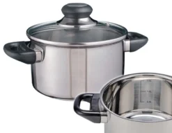 Fleischtopf "Sylt" Aus Edelstahl Maße: Durchm. 16 X 9,5 Cm