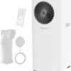 Rowenta 3 In 1 Klimagerät Turbo Cool AU5010 | Mobile Klimaanlage, Ventilator, Luftentfeuchter In Einem | Schlauch & Fernbedienung Inklusive | Eco-Modus -Haushaltswaren Store ec07d80465ca3cce710bf2b6c81fbd03
