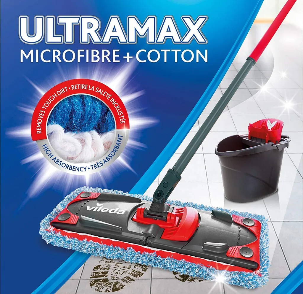 Vileda Ersatzbezug Ultramax Micro & Baumwolle Wischbezug 11 Vileda Ersatzbezug Ultramax Micro & Baumwolle Wischbezug – Bild 9