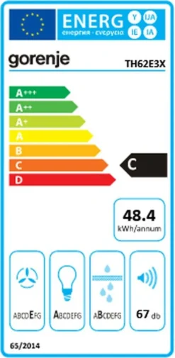Gorenje - TH62E3X - Dunstabzugshaube - 60 Cm 12 Gorenje - TH62E3X - Dunstabzugshaube - 60 Cm -Haushaltswaren Store ec56160cbd787377701c7d4e769a88e9