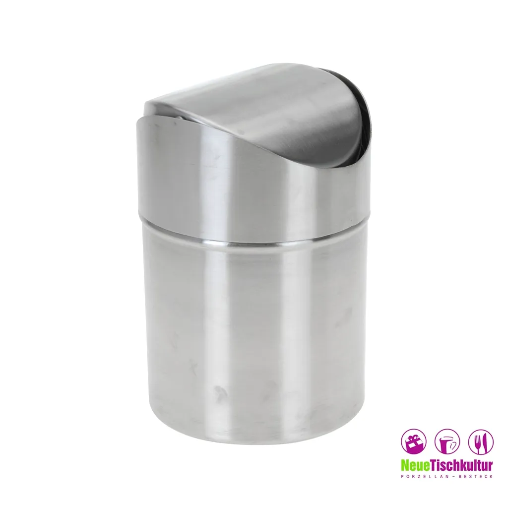 A12210370 Tisch-Abfalleimer Edelstahl Neuetischkultur 4 A12210370 Tisch-Abfalleimer Edelstahl Neuetischkultur – Bild 2