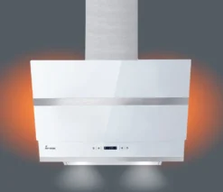 Dunstabzugshaube 60cm HERMES607WM RGBW Ambientebeleuchtung