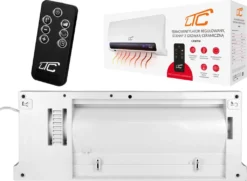 Luftschleier- Heizlüfter Wandheizlüfter 2200W Mit Keramik-Heizung Und Fernbedienung LTC LXWT14 13 Luftschleier- Heizlüfter Wandheizlüfter 2200W Mit Keramik-Heizung Und Fernbedienung LTC LXWT14 -Haushaltswaren Store ed1ea06af49841cab5c1994d158fbba5