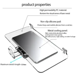 Universal Handy Wasserkühlung Kühler Gaming Phone Wasserkühler Einstellbarer Tragbarer Lüfterhalter 20 Universal Handy Wasserkühlung Kühler Gaming Phone Wasserkühler Einstellbarer Tragbarer Lüfterhalter -Haushaltswaren Store ed4e48cc0914189bf1bb1a3a87dacf90