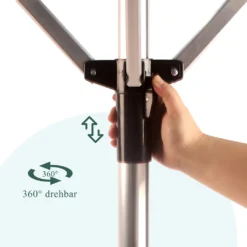 BIGTREE Wäschespinne,Wäscheschirm Mit Leineneinzug, Höhenverstellbar, 40m/50m Wäscheleine(Stahl-L) -Haushaltswaren Store ed7a8debc44adabc79d1e5cc45be9e13