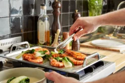 Demeyere Teppanyaki 40850-956-0 Bratpfanne, Edelstahl, Induktionsherd-geeignet 14 Demeyere Teppanyaki 40850-956-0 Bratpfanne, Edelstahl, Induktionsherd-geeignet -Haushaltswaren Store ed95ee7fb39be7ea8554720bc9618c26