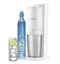 SodaStream Crystal Design Wassersprudler Hochglanz Weiß -Haushaltswaren Store eea6b64bd215e45e9ff2722e3a222e36