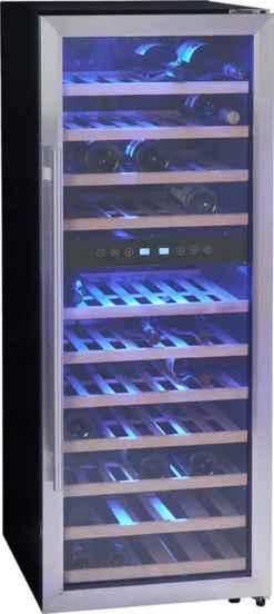 PKM Weinkühlschrank Weintemperierschrank Weinkühler WKS 72B - 197 L 73 Flaschen -Haushaltswaren Store eee9dcc010f71c6b2111fdfe17cbe866