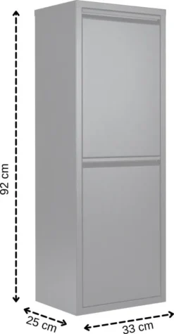 Naturn Living™ Mülleimer Aus Metall | Mülleimer Mülltrennung 2 Container | Mülleimer | Papierkörbe | Abfalleimer | Mattschwarz -Haushaltswaren Store ef64a0fcf4ac1a26c6c7594cf383f6fe