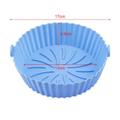 3x Air Fryer Silikontopf Wiederverwendbarer Ofen Multif Cooking Baking Tray Liner Für Ofen, Mikrowelle, Kuchenbackform, Dampfgarer -Haushaltswaren Store efa8609bf13eb10d67aed85937ef6bd0