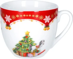Van Well 18tlg. Kaffeeservice 'Weihnachtszauber' -Haushaltswaren Store f1109262824249ebfc2a6cfe8752e86e