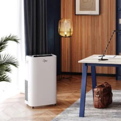 SUNTEC Mobiles Lokales Klimagerät SNOW 12.000 Eco R290 [3 In 1 - Kühlen, Ventilieren, Entfeuchten, Für Räume Bis 130 M³ (60 M²), Max. 3.400 W] -Haushaltswaren Store f221d9608d40e2e064a23c3c95b059fe