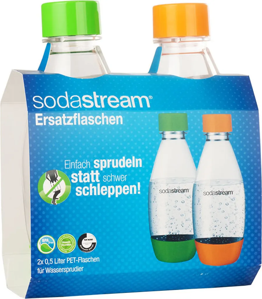 SodaStream SC PET Flasche Duopack Tropfenform 8 SodaStream SC PET Flasche Duopack Tropfenform – Bild 6