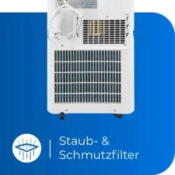 Exquisit Mobile Klimaanlage CM 30752 We | Inkl. Abluftschlauch | Mobil | Luftentfeuchtung | Kühlen | R290a Kältemitte L Weiß -Haushaltswaren Store f2fdf111084d68515accf256eb8ba541