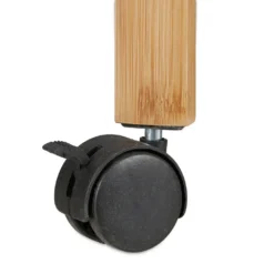 Relaxdays Küchenwagen Bambus Mit 2 Ablagen -Haushaltswaren Store f344111b0f09e5d9c1160d5ef8346fed