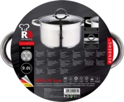 Bergner Kasserolle Mit Deckel 28 Cm -Haushaltswaren Store f35ba9f67819f6f04fb8b6b35a4a0654