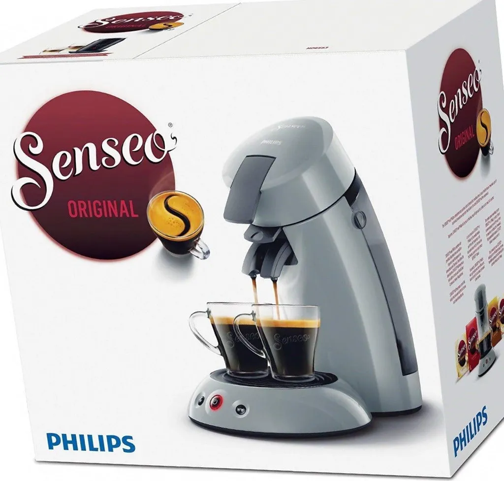 Philips Senseo Kaffeepadmaschine HD 6553/70 Original, Farbe Hellgrau 6 Philips Senseo Kaffeepadmaschine HD 6553/70 Original, Farbe Hellgrau – Bild 4