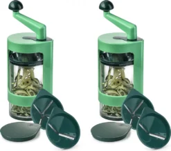 Genius Super Julietti 12tlg Spiralschneider - Gemüseschneider Für Dekorative Spiralen Und Juliettis - Zoodle Maker Für Low Carb-Pasta; A81301