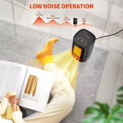 Technoheat Keramikheizlüfter Keramikheizlüfter Praktisch Tragbar 70°Oszillation, Leicht Tragbar Mit Touchpad -Haushaltswaren Store f4b9e61146d84d05657a98ed31e8f20e