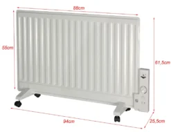 El Fuego Öl-Panelheizer AY4963, 800 W -Haushaltswaren Store f56f055a370782a4c93f76cc82f05664
